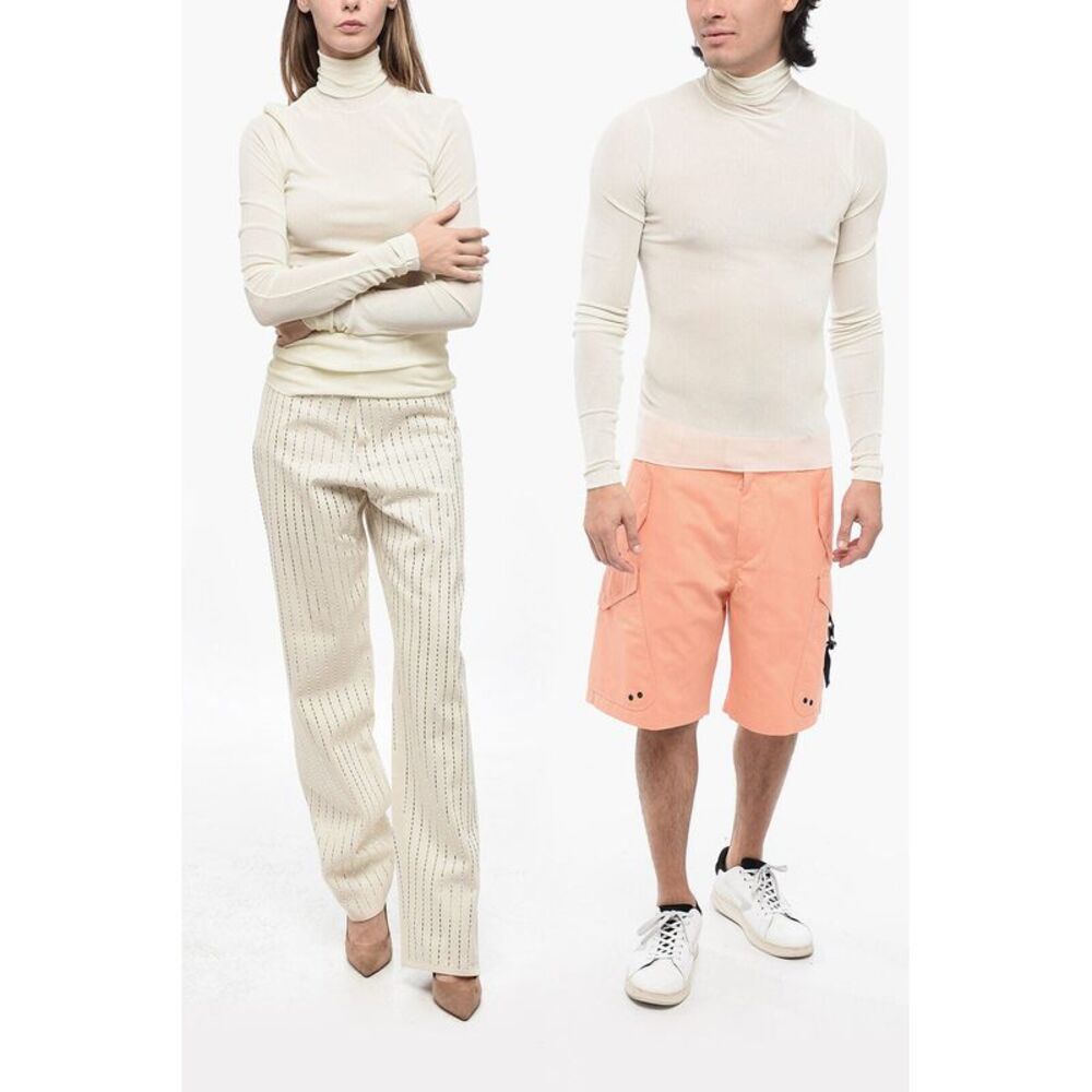 UNISEX Ribbed Semi-Sheer Top - Picture 2 of 5